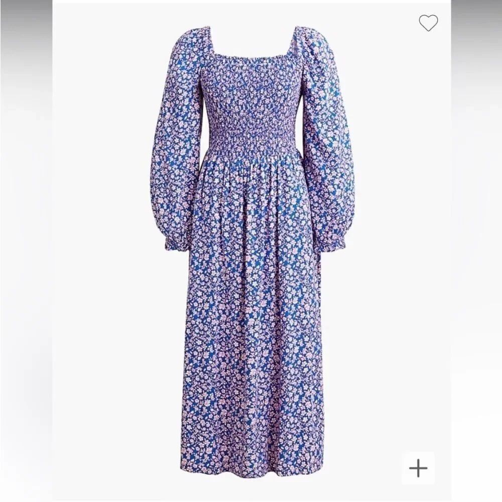 J CREW SQUARE SMOCK DRESS.   USED ONCE